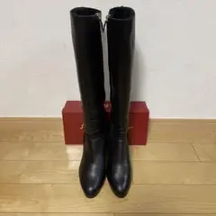 フェラガモ ロングブーツ8D