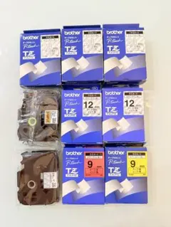 brother TZテープ 8個セット 24mm 12mm 9mm まとめ売９点