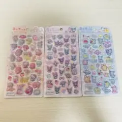 うるちゅるポップシール　サンリオ　3点セット