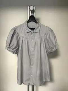 COMME des GARÇONS ストライプパフスリーブシャツ