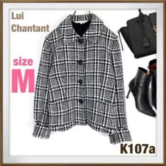 Lui Chantant【M】千鳥柄 ブルゾン ジャケット チェック
