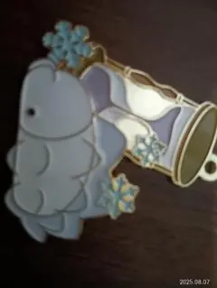 魚と砂時計のステンシル