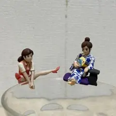 コップのフチ子さん　2体　浴衣・OL