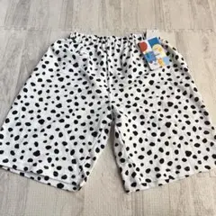 新品未使用タグ付き ダルメ柄 ハーフパンツ 150