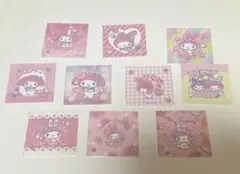 韓国限定　サンリオステッカー （A） マイメロディー バラ売り可