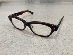 【美品】KANEKO OPTICAL 金子眼鏡 ID べっ甲柄ウェリントン度なし