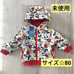 【未使用】ミッキー ジャンバー アウター 80 ディズニージャンパー