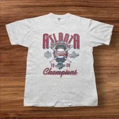 90s ジャージーズ MLB ブレーブス Tシャツ グレー 1995 USA製