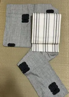 ◎はなえみ◎ 遠州椿文様 本場結城紬 100亀甲