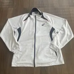 アシックス　ジャージ　ホワイト　XL