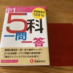 中学1年 5科一問一答 最重要事項100%