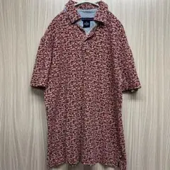 TOMMY HILFIGER 花柄ポロシャツ M