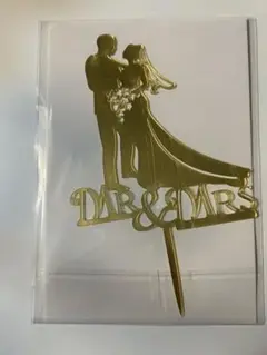 ウエディング ケーキトッパー