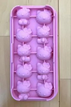 キティー　型抜き　シリコン　サンリオ