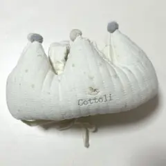 Cototoli 王冠型ベビー帽子 ホワイト