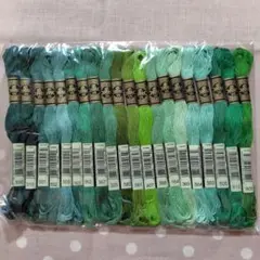 DMC刺繍糸25番20色セットD