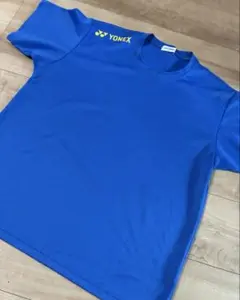 YONEX 青 Tシャツ ロゴ入り　M ソフトテニス　バドミントン