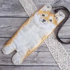 柴犬のスマホショルダーバッグ*B品