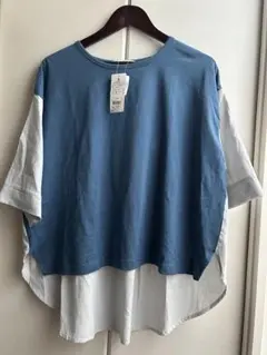SELF+SERVICE オーガニックコットン Tシャツ 半袖　XL