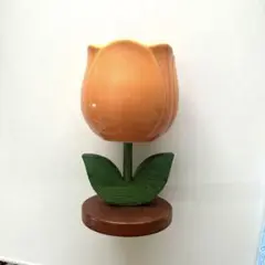 レトロ⭐️チューリップ型⭐️小物入れ⭐️置物⭐️陶器製
