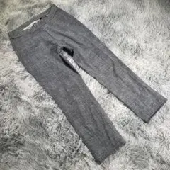 4298 SHIZUKA KOMURO ストレッチスリムパンツ ウエストゴム L