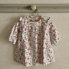 petit bateau プチバトー フラワー チュニック 6M