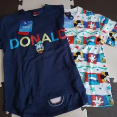 BABYDOLLドナルドダックとミッキーTシャツ 2枚セット