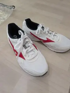 Mizuno ホワイト/レッド スニーカー
