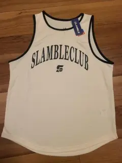 slamble メッシュタンクトップ ホワイト L