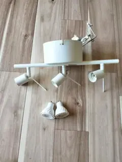 IKEA tross トロス 照明 スポットライト ペンダント電球2個付き