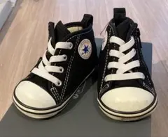 オールスターハイ　キッズ　12㎝　黒