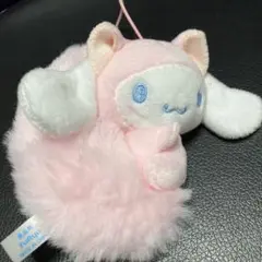 シナモロール　ぬいぐるみ　ピンク
