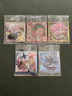 ワンピース ウエハース シール 5枚セット