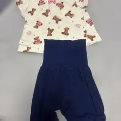 パジャマ 半袖 腹巻付き 80cm