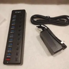 新品 USBハブ 10ポート 1充電ポート