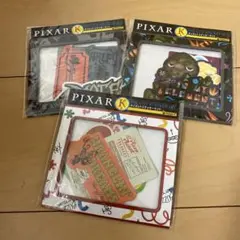 ハッピーくじピクサー　K賞ダイカットステッカー3種