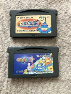 くるくるくるりん ＆ くるりんパラダイス ２本セット！GBAソフト