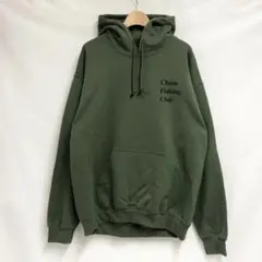 ○★新品未使用　Chaos Fishing Club　パーカー　M　オリーブ系