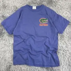 90sフロリダゲーターズカレッジヴィンテージTシャツ/アメリカ古着/ブルー