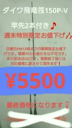 ダイワ飛竜150P-V