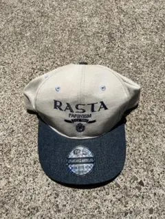 【USA古着】RASTA ビンテージ ツートンカラー キャップ