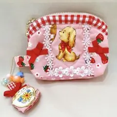 マーガレットアンドソフィー　ぺぺ&ポポ　ミニポーチ　キーホルダー付き☆