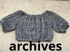 archives アルシーヴ　カットソー　Tシャツ 半袖