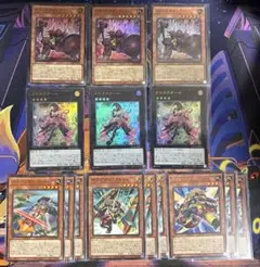 遊戯王　ドドドウォーリアー　ガガガガガール　各3枚＋デッキパーツ各3枚
