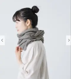 新品タグ付　かぐれ　kagure　スリアルパカウールマフラー 　ストール　グレー 2025年最新】かぐれ マフラーの人気アイテム - メルカリ