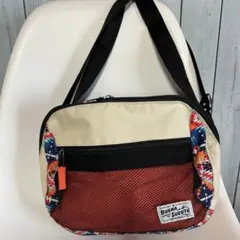 【チチカカ】　エスニック　メッシュ　ショルダーバッグ　大容量　美品
