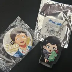 【即日発送！】忘却バッテリー　山田太郎　缶バッジ　ぎゃおコレ　アクリルブロック