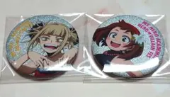 ヒロアカ HERO×VILLAIN FES. 缶バッジ 麗日お茶子 トガヒミコ