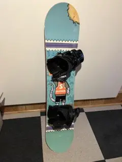 サロモン 115cm キッズ スノーボード ビンディングセット