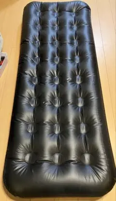 シングルエアマットレス ブラック キャンプにも